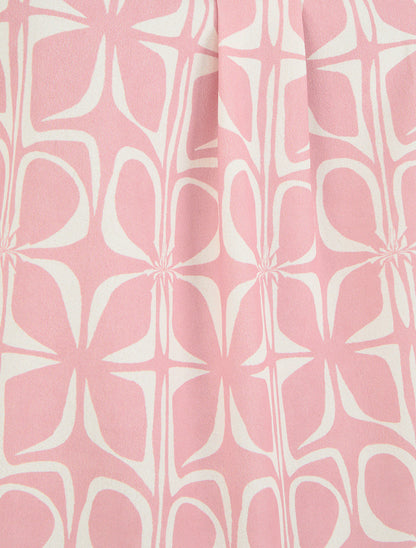 Top droit sans manches imprimé graphique - Rose - 3