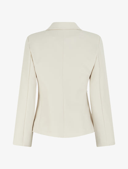 Blazer droit classique - Beige - 2