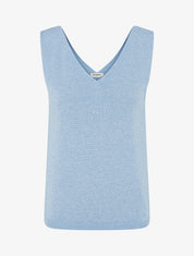 Top sans manches irisé - Bleu ciel - 1