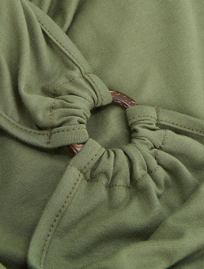 Top classique cache-coeur - Kaki - 3