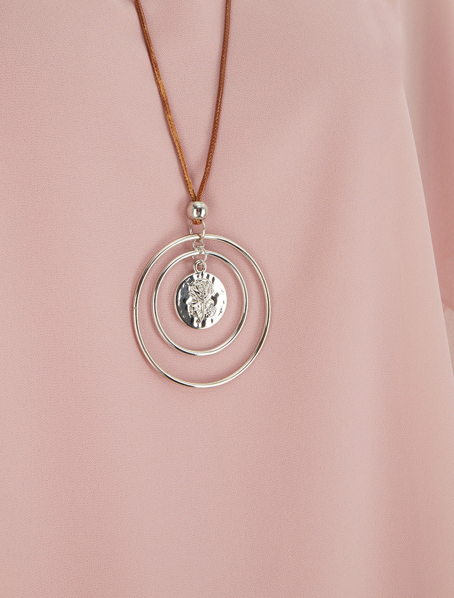 Top droit fluide en voile - Rose - 3