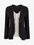 Pull style gilet en trompe l&