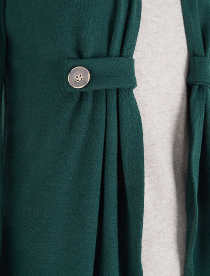 Pull style gilet en trompe l&