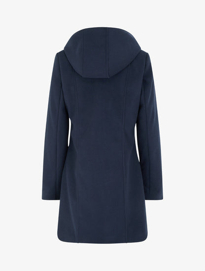 Duffle-coat droit long - Marine - 2