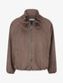 Bomber uni à poches - Marron - 1