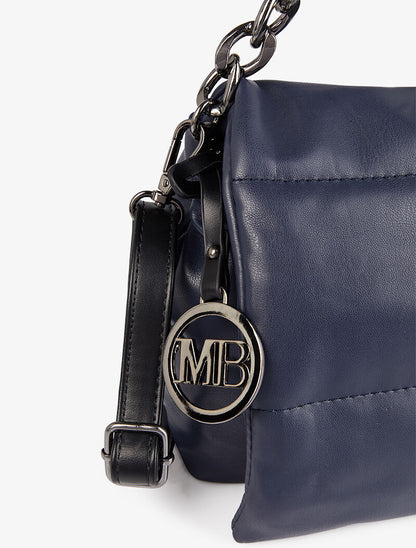 Sac besace Eryne - Bleu marine - 4