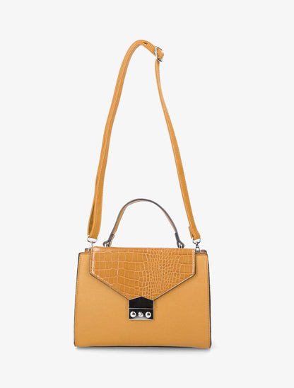 Sac besace Sheila - Jaune - 3
