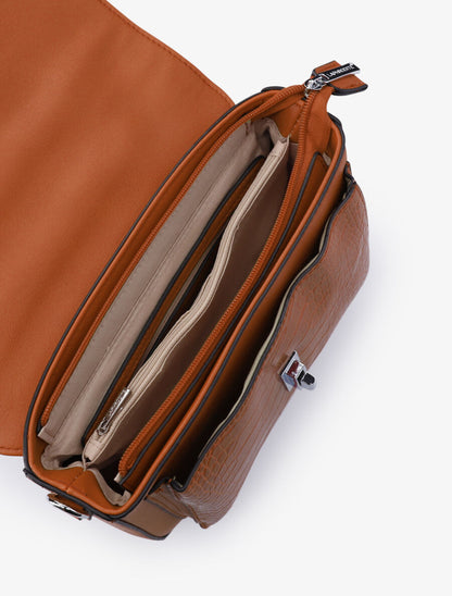 Sac besace Faith - Camel - 4