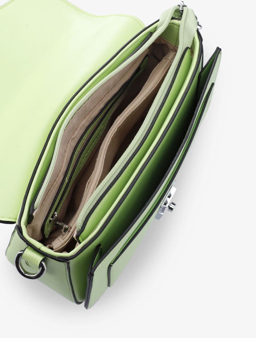 Sac besace Bridget - Vert anis - 4