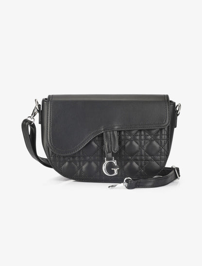 Sac besace Donna - Noir - 1