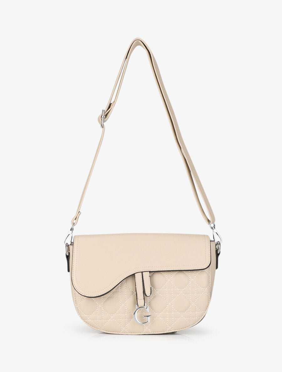 Sac besace Donna - Taupe - 3