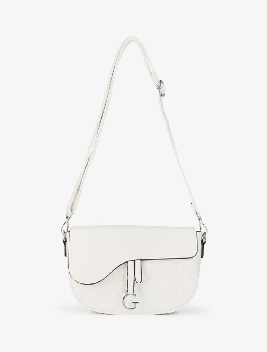 Sac besace Donna - Blanc - 3