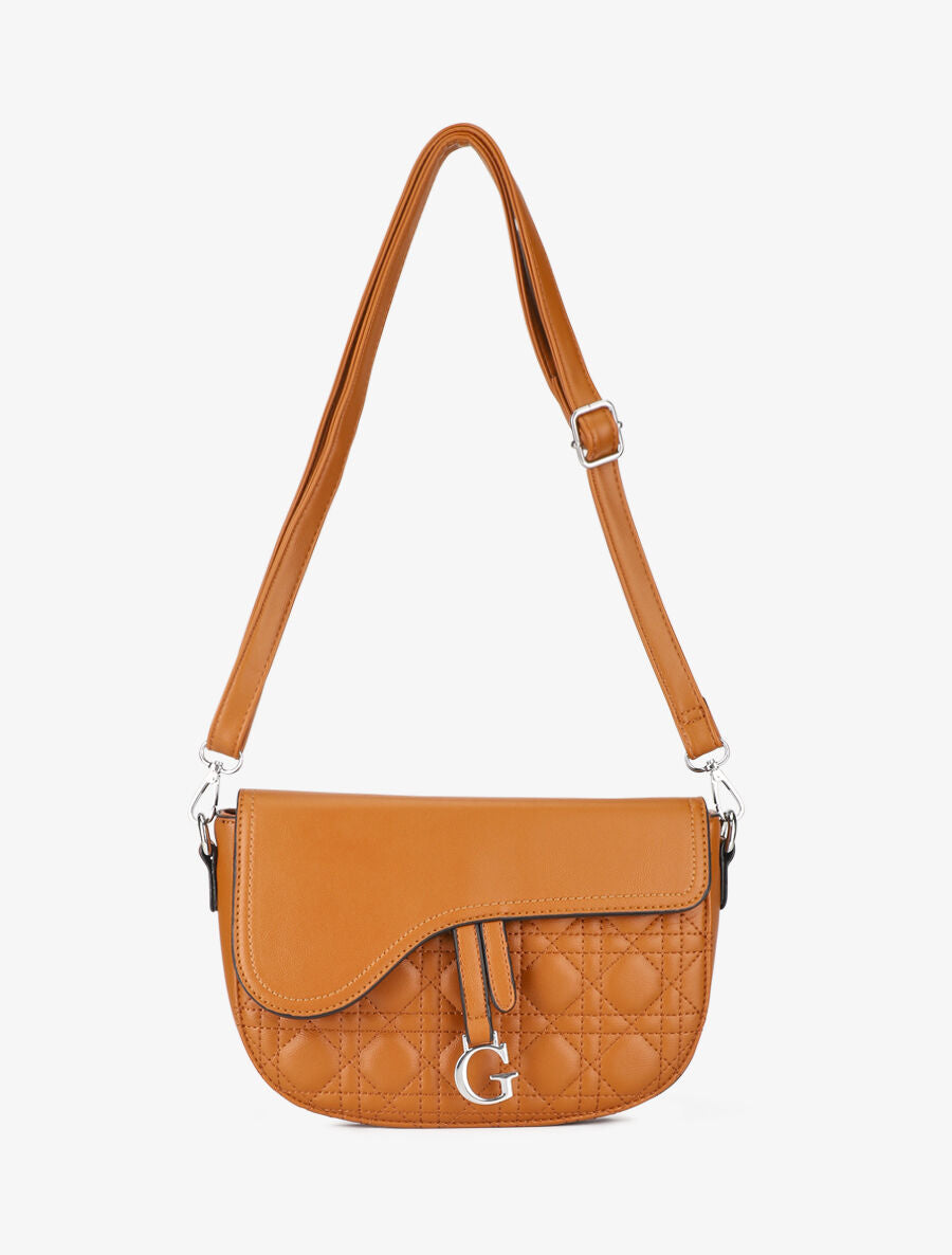 Sac besace Donna - Camel - 3