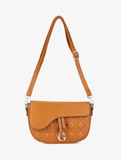 Sac besace Donna - Camel - 3