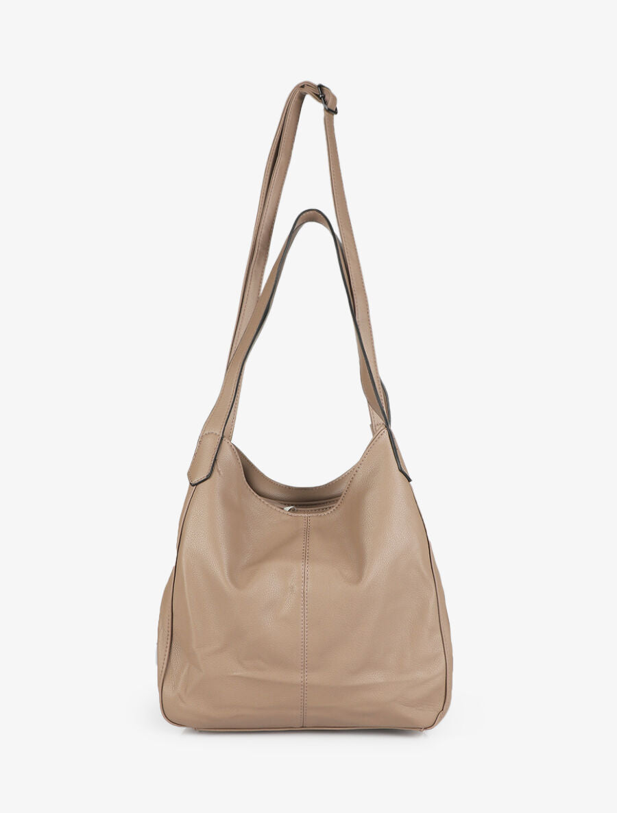 Sac cabas Sonia - Taupe - 3