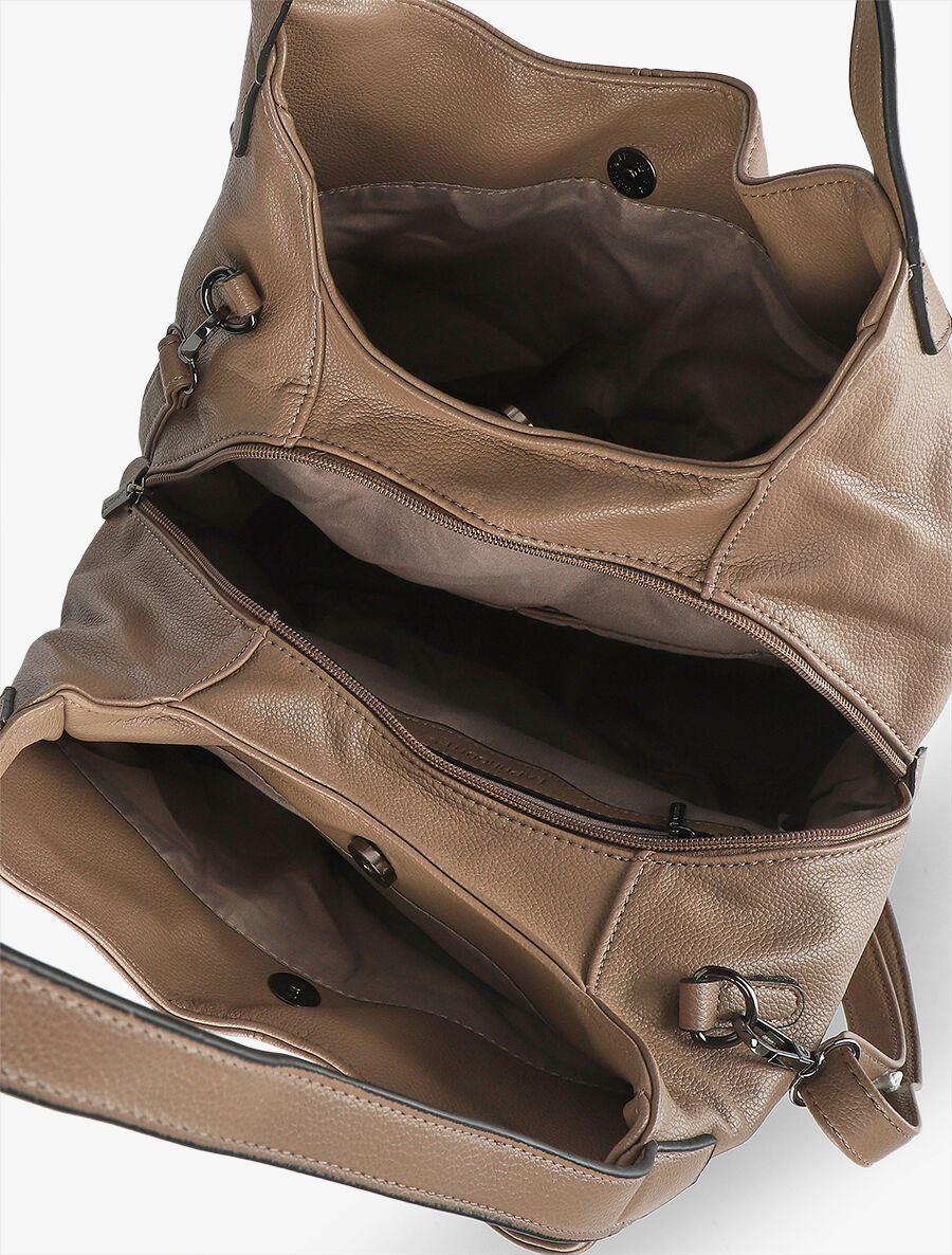 Sac cabas Sonia - Taupe - 4