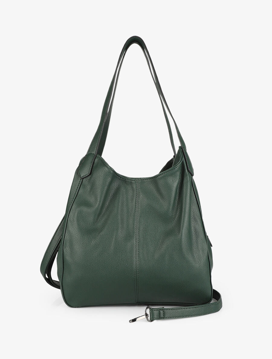 Sac cabas Sonia - Vert foncé - 5