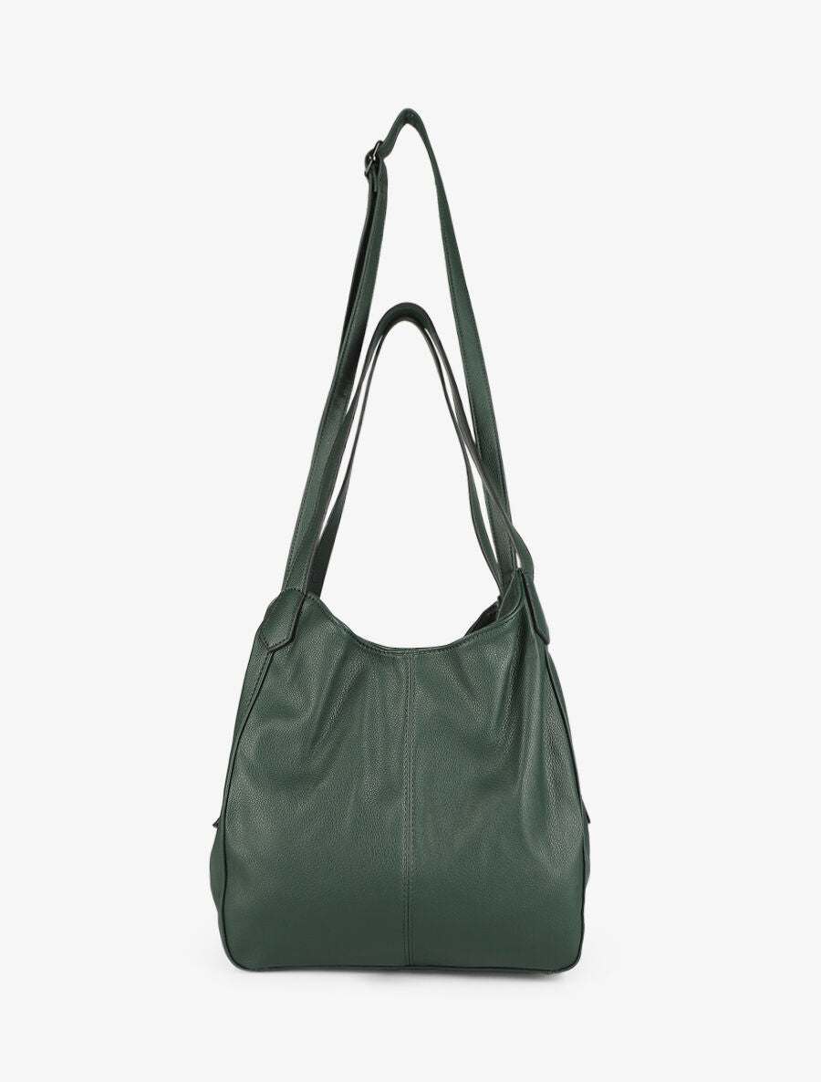 Sac cabas Sonia - Vert foncé - 3