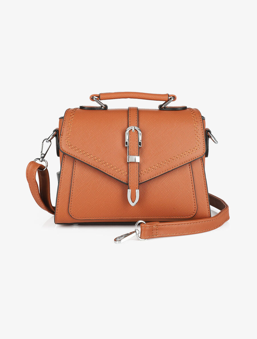 Sac besace Veronica - Camel - 1