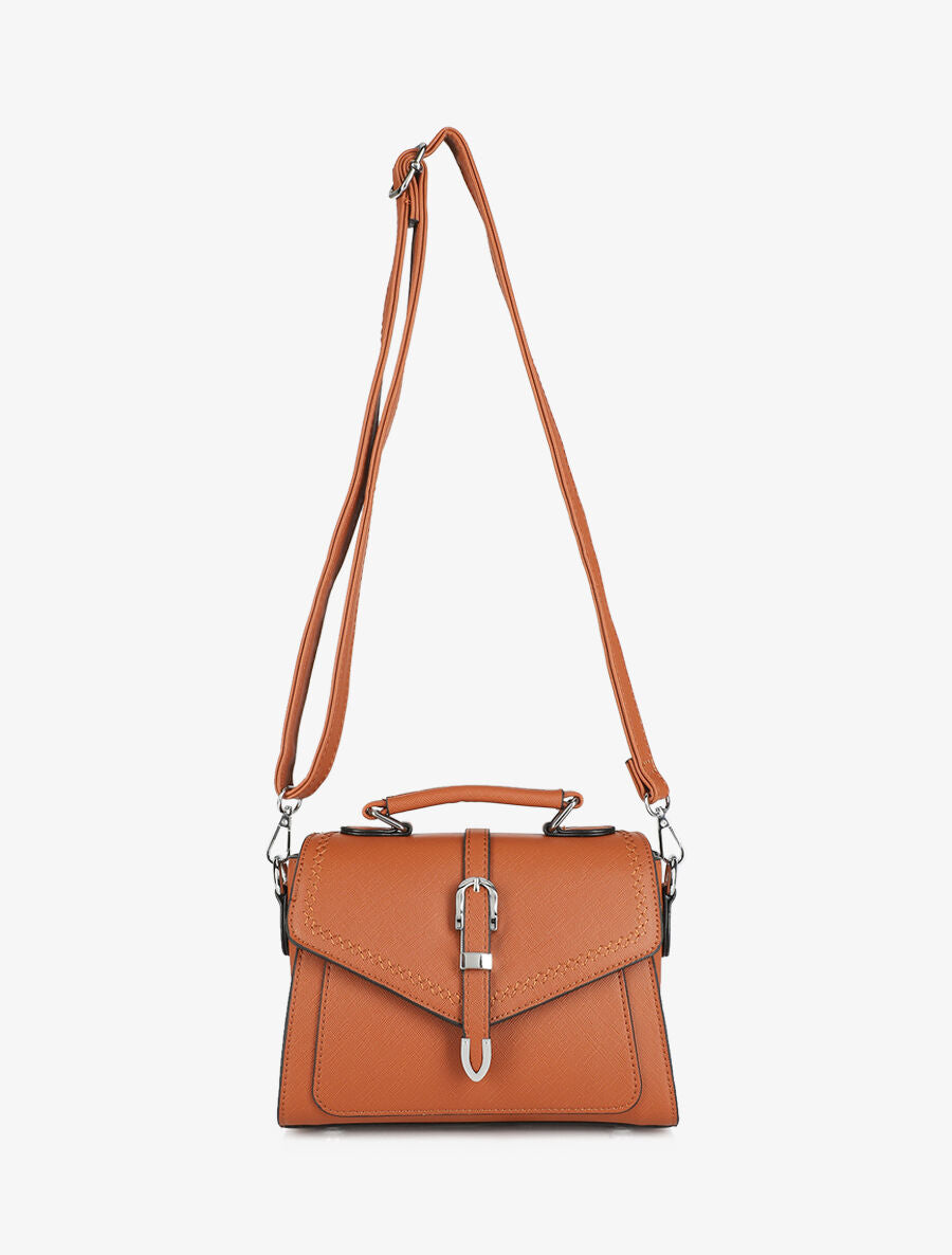 Sac besace Veronica - Camel - 3