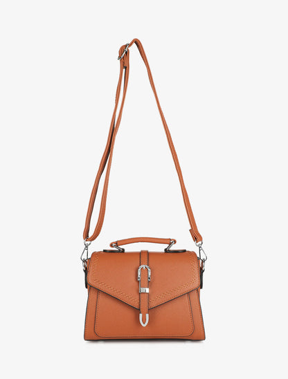 Sac besace Veronica - Camel - 3