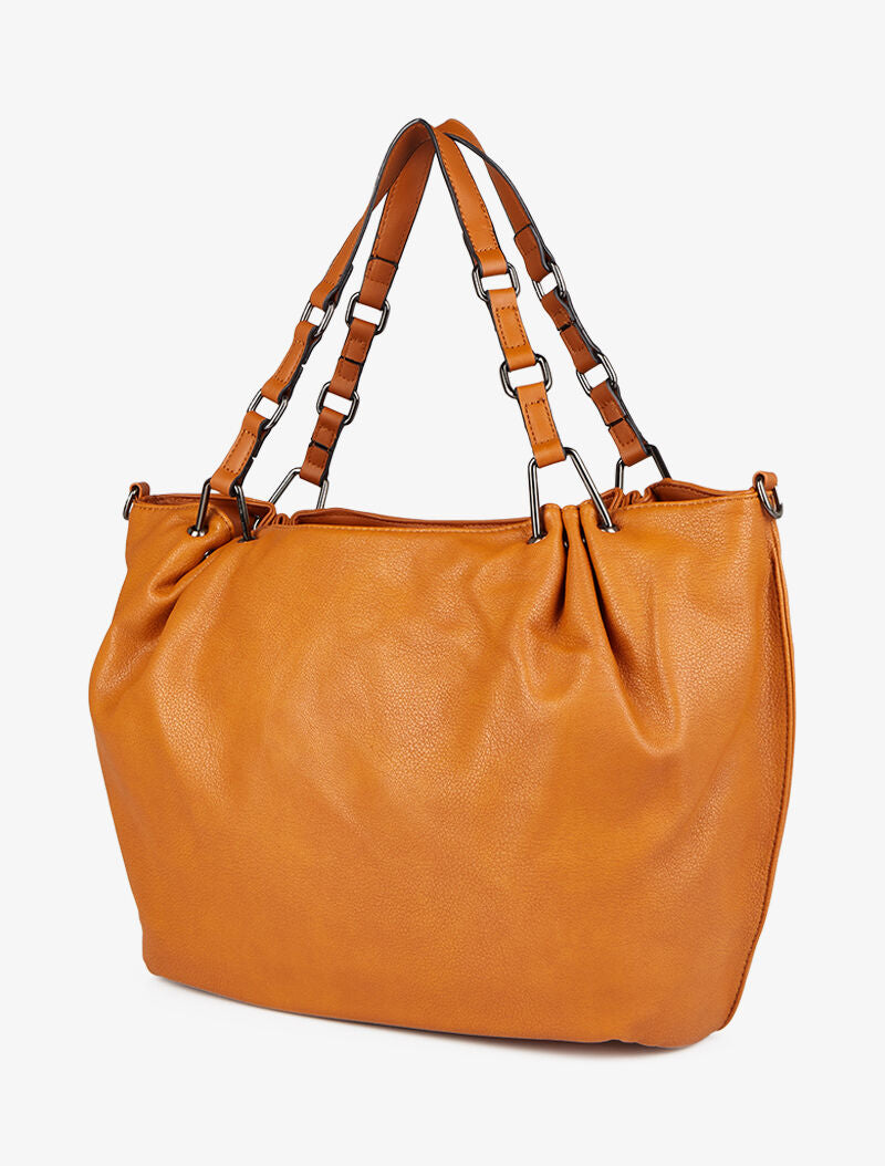 Sac cabas Elisa - Camel - 2
