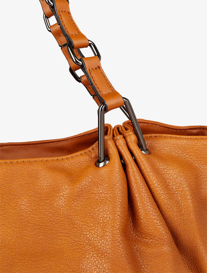 Sac cabas Elisa - Camel - 4