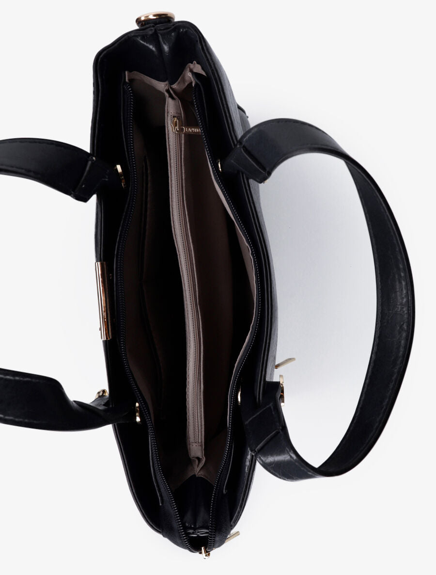 Sac cabas Frankie - Noir - 4