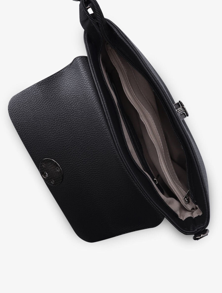 Sac baguette Roxane - Noir - 4