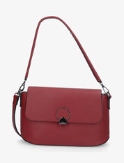 Sac baguette Roxane - Rouge - 5