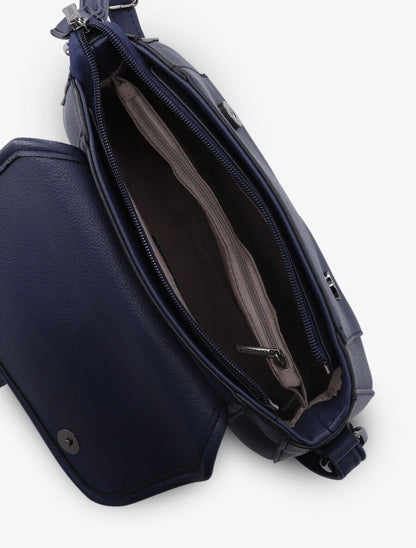 Sac bandoulière Bellerose - Marine - 4