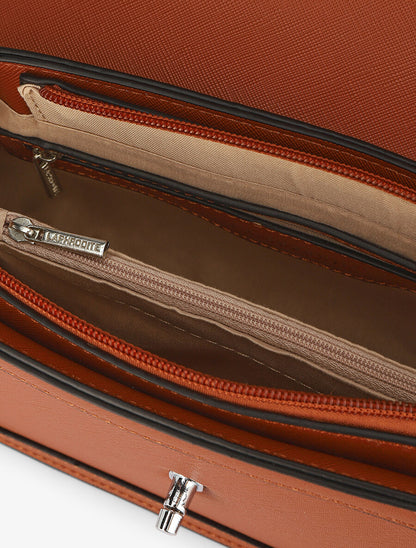 Sac bandoulière Bertha - Camel - 4