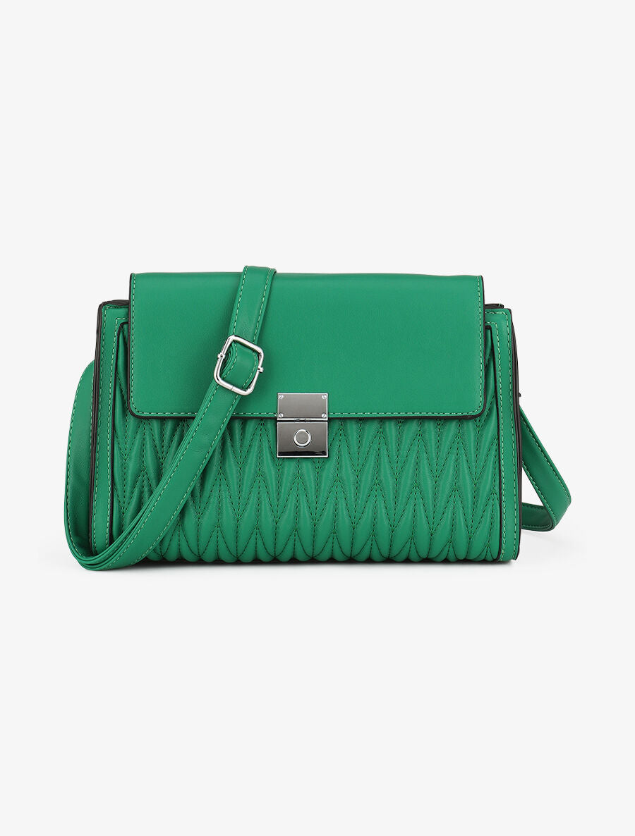 Sac besace Thibaula - Vert - 1