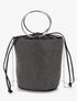 Sac seau à strass - Noir - 5