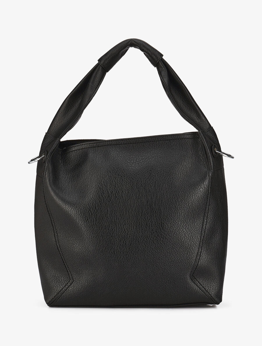 Sac cabas et pochette Saïma - Noir - 1