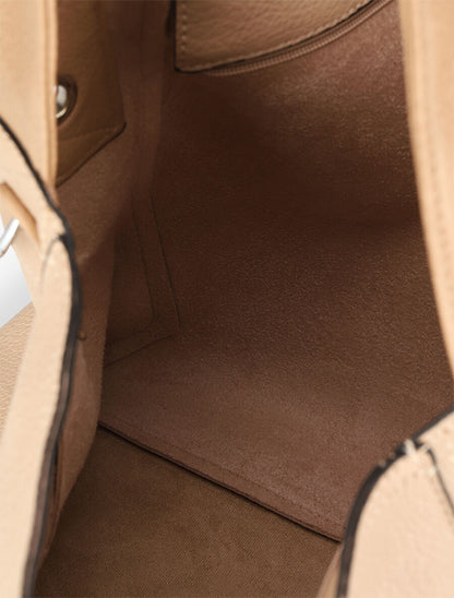 Sac cabas et pochette Saïma - Taupe - 4