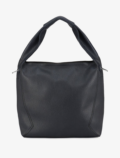 Sac cabas et pochette Saïma - Marine - 1