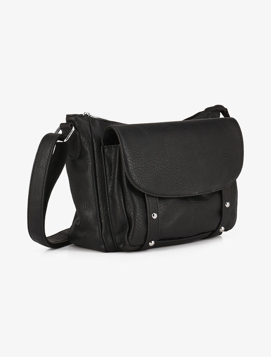 Sac bandoulière Célia - Noir - 3