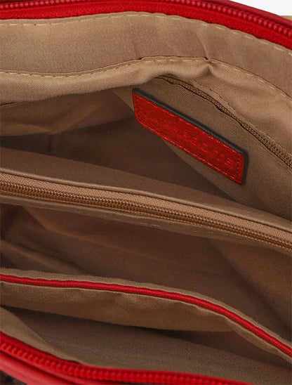 Sac bandoulière Diana - Rouge - 4