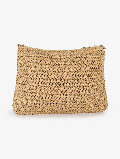 Sac bandoulière Patricia - Jaune/beige - 2