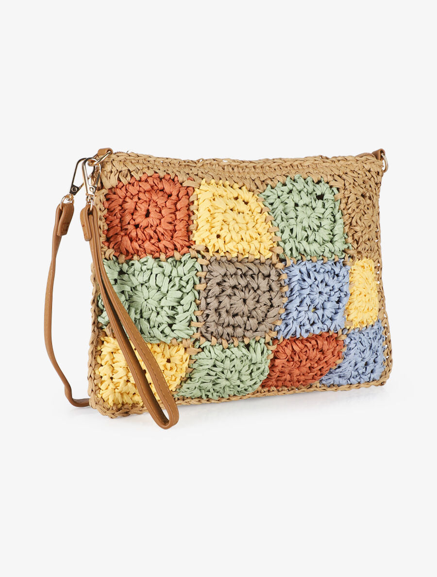 Sac bandoulière Patricia - Jaune/beige - 3