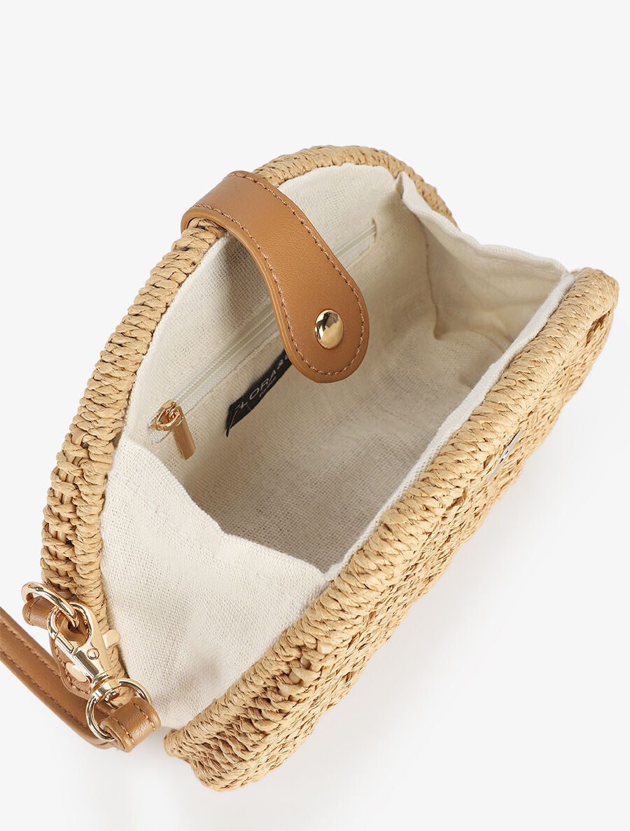 Sac bandoulière Rosenda - Café au lait - 4
