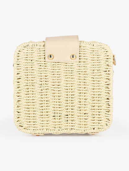 Sac besace Sandrine - Beige - 2