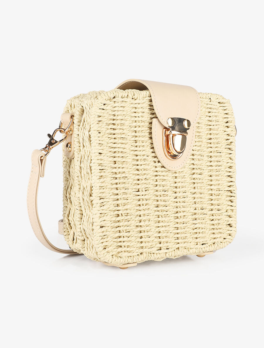 Sac besace Sandrine - Beige - 3