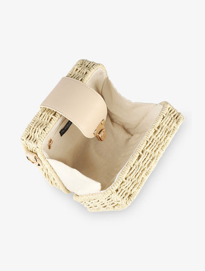 Sac besace Sandrine - Beige - 4