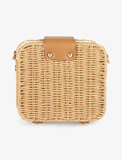 Sac besace Sandrine - Camel - 2