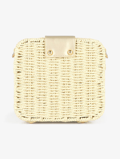 Sac besace Sandrine - Or - 2