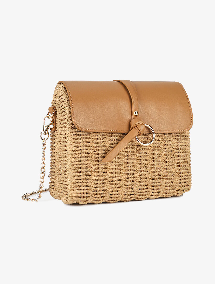 Sac besace Olympe - Camel - 3