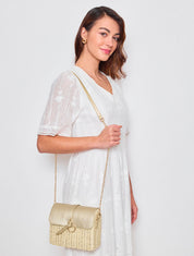 Sac besace Olympe - Or - 1