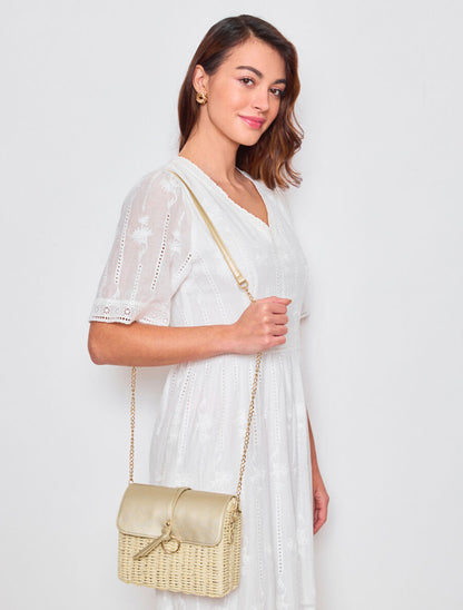 Sac besace Olympe - Or - 1